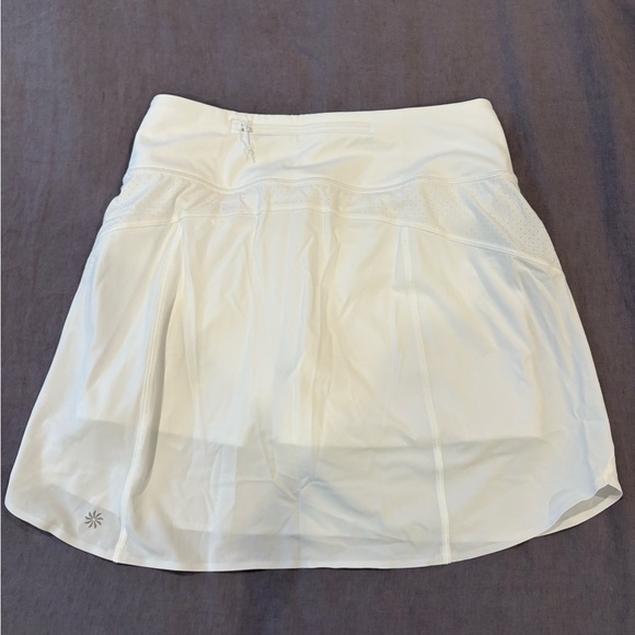 White Athleta Run Skort - Picture 2 of 3